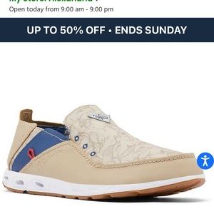 COLUMBIA BAHAMA VENT PFG BOAT SHOES